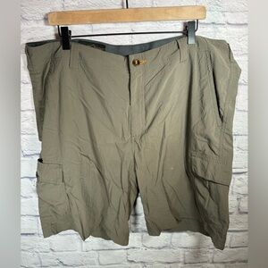 Orvis Size 40 Cargo Shorts Men’s Stretch‎ Olive Green Active Fishing Hiking Walk